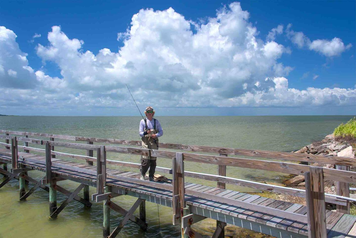 Rockport fishing RV resort - Mom and Pop's RV & Cabin Resort